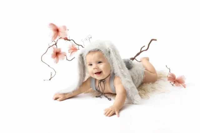 Påskharen var också på besök i studion under veckan som gått 🥰🐇